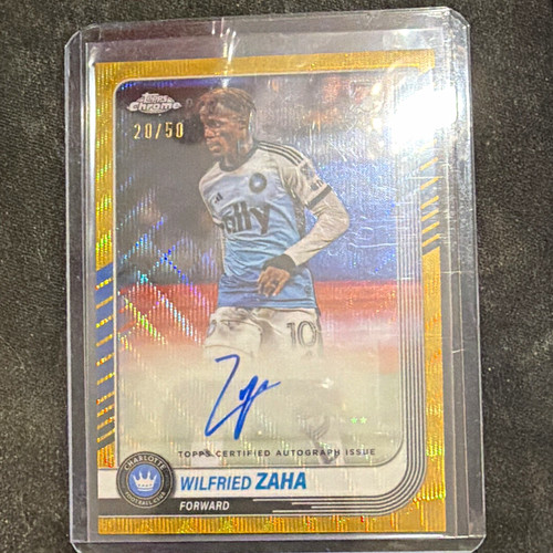 Topps chrome mls wilfried - chrome,