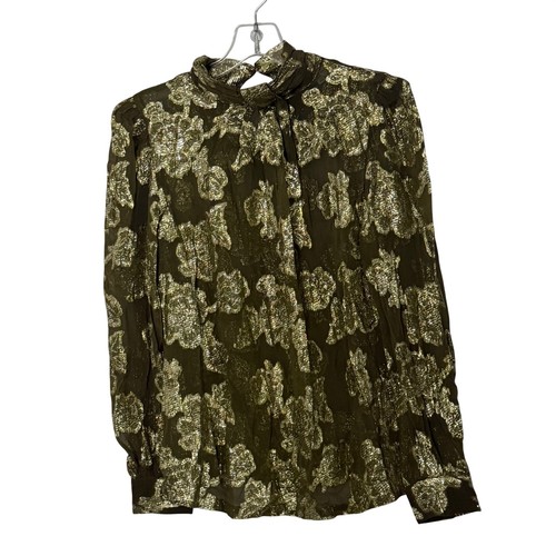Mille charlotte blouse gold - blouse,