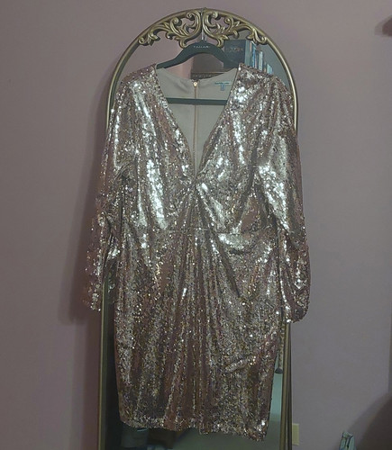 Charlotte russe gold sequin - russe,