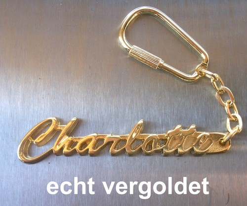 Elegant keychain charlotte - keychain,